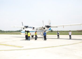 11 Januari, Penerbangan dengan SOA Penumpang Terbang Perdana