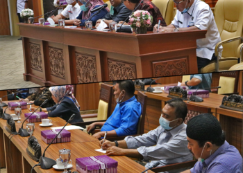 Menerima Kunker DPRD Kota Palu