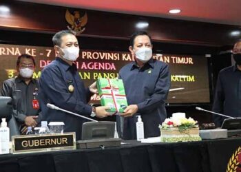 DPRD Kaltim Sidang Paripurna ke-7, Anggaran Covid-19 Hanya Terealisasi Rp 228 Miliar