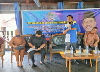 H Jawad Sosialisasikan Perda Tentang Peraturan Daerah, Menggugah Kesadaran Hukum Warga