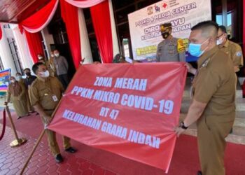 24 Orang  positif covid-19, masjid Ar Rahmah di Bhumi Nirwana di tutup
