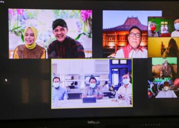 KAGAMA dan Warga Jateng di Perantauan Gelar Silaturahmi Virtual, Gubernur Zainal Sapa Ganjar Pranowo