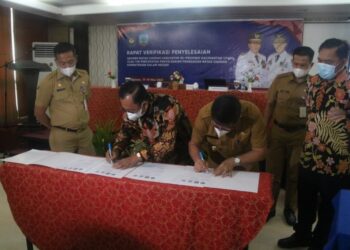 Tuntaskan Masalah Sengketa Batas Daerah, Pemprov Kaltara Gelar Rapat dengan Kemendagri