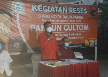 Persoalan Air Bersih Menjadi Usulan Utama Warga Pada Reses Pantun Gultom di RT56 Teratai Merah