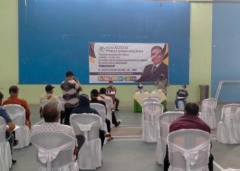 Gelar Sosperda, Saefuddin Sampaikan Bantuan Hukum Untuk Masyarakat Loa Bakung