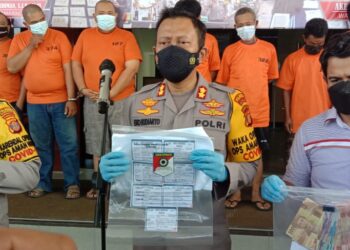 Beredar Hasil Tes PCR dan Vaksinasi Palsu, Polresta Amankan 9 Tersangka
