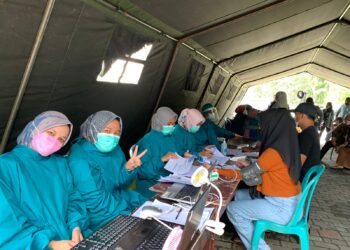 Gelar Vaksin, Pusamania Bangga Antusias warga Samarinda Sangat Besar