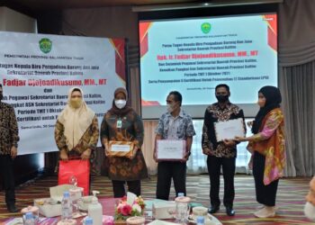 Tradisi Baru Seremoni Pelepasan Purna Tugas di Gubernuran Kaltim