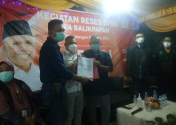 Persoalan Banjir menjadi yang Prioritas untuk di selesaikan Di Reses Subari di Manggar Sari