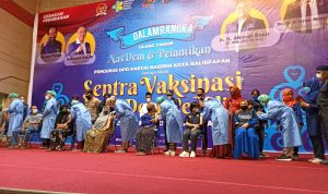 Partai Nasdem Gelar Sentra Vaksinasi Massal dengan Target 3000 Dosis