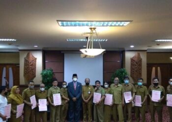 14 PNS naik Jabatan, Pemkab Minta kerja Ikhlas