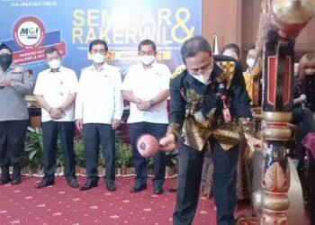 DPW Media Online Indonesia Gelar Seminar Dan Rapat Kerja