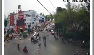 Terjadi kembali Musibah Kecelakaan Turunan Rapak,Truck Muat Kontainer Di Duga Rem Blong