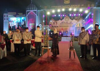 Kemeriahan Penutupan MTQ ke-43 Tahun 2022 Kota Samarinda Bertabur Hadiah