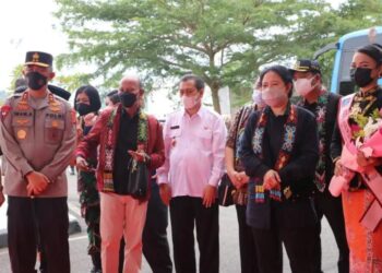 Ketua DPR RI Puan Maharani Tinjau Ibu Kota Negara di Sepaku Kaltim