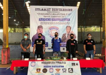Khatulistiwa Futsal Rayakan Anniversary Gelar Liga U-13