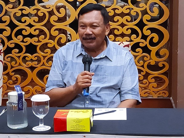 Wakil I Ketua Umum KONI Pusat Mayjen TNI (Purn) Suwarno