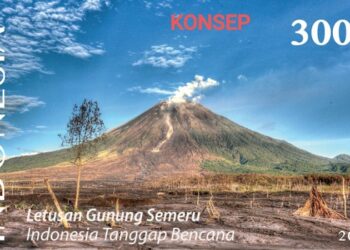 Prangko Tanggap Bencana ‘Letusan Semeru’
