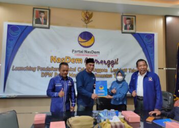 Menghadapi Pemilu 2024, Nasdem Kaltim Launching Pendaftaran Baleg Terbuka untuk Umum