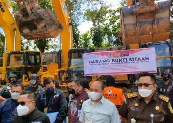 Tindak Tegas Penambang Ilegal, GAKKUM KLHK Berhasil Ringkus Pelaku Penambangan di Hutan Tahura Bukit Soeharto.