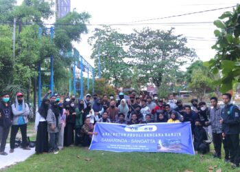 Komunitas Pemuda Buton Samarinda Turun di Jalan Galang Dana untuk Korban Banjir Sangatta