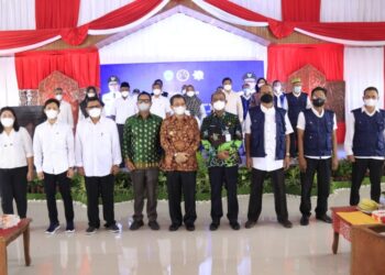 Wakil Gubernur Kalitm Kukuhkan Forkom KPMDL dan Forkom PPTTG Priode 2022-2024, Hadi : Kepala Daerah Tetap Komitmen Tidak Berubah Untuk Rakyat.