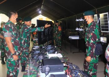 Pangdam VI/Mlw Mengecek Kesiapan Yonif Raider 600/Modang Dalam Rangka Penugasan Ke Papua