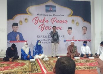 Demokrat Balikpapan Gelar Buka Puasa Bersama Sekaligus Perkenalan Ketua Baru dan Syukuran Sekretariat Baru