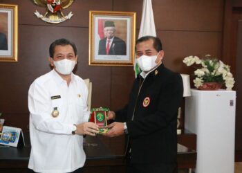 Wakil Gubernur Kaltim, Terima Kunjungan Direktur BNPT