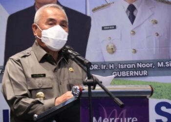 Guna Mengurangi Emisi, Gubernur Kaltim, Isran Noor Minta Perusahaan Memperhatikan Lingkungan, Tidak Hanya Pencapaian