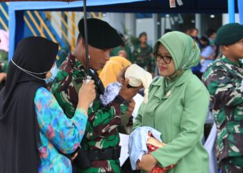 Yonif Raider 600/Modang Berangkat Penugasan Ke Papua