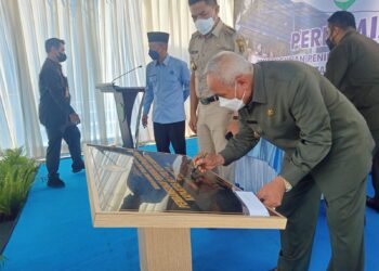 Peresmian IPA Bengkuring, Isran Noor : Masyarakat Tak Perlu Khawatir Air Bersih Lagi