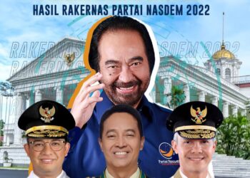Rakernas Lahirkan Nama Anies Baswedan, Andika Perkasa dan Ganjar Pranowo