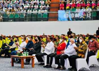 Buka Kongres Nasional ke-32 PMKRI, Presiden Pastikan IKN Pindah Sesuai Rencana