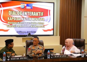 Bahas Perkembangan IKN, Kapolda Kaltim Talkshow Bersama RRI Samarinda