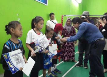 Kompetisi Bulu Tangkis Usia Dini Resmi Ditutup, Agus Berharap Kegiatan Serupa Terus Berlanjut