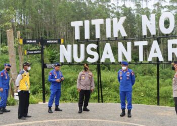 Tinjau Titik NOL Ibu Kota Negara, Kabaharkam Polri Pastikan Pembangunan IKN Berjalan Lancar