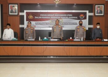 Paham Kontra Radikalisme dan Terorisme, Divisi Humas Polri Gelar Focus Group Discussion di Samarinda