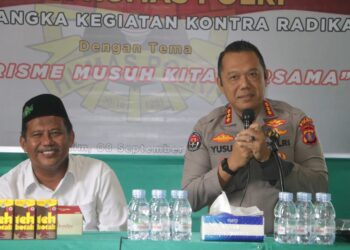Cegah Radikalisme, Humas Polri Silaturahmi Kamtibmas ke Ponpes Darus Sakinah Kab. Kukar