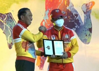 Puncak Haornas ke-39 Tahun 2022, Wali Kota Balikpapan Terima Penghargaan