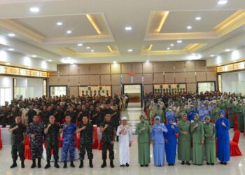 Sambut HUT TNI Ke 77, Kodam VI MlW Gelar Doa Bersama