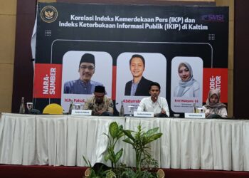 Diskusi KI Kaltim Sorot Perbedaan Mencolok Peringkat IKP dan IKIP