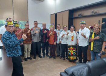 Jalin Silaturahmi, Kapolda Kaltim Sambut Tokoh Adat di Wilayah Kalimantan Timur