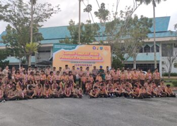 Buka Lomba Tingkat III Pramuka Kwarcab, Syarwani Harapkan Pembangunan Karakter Positif