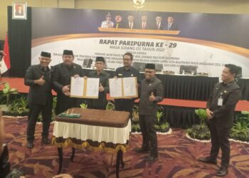 Gelar Paripurna DPRD  Balikpapan Setujui RAPBD 2023 Sebesar 3,4 Triliun