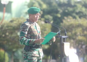 Kodam VI/Mlw Menutup Kegiatan Hari Juang TNI AD Dengan Menggelar Upacara