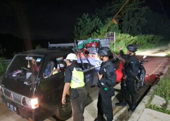 Antisipasi Gangguan Kamtibmas di Kawasan IKN, Personel Ditsamapta Laksanakan Operasi Kepolisian Nusantara Mahakam