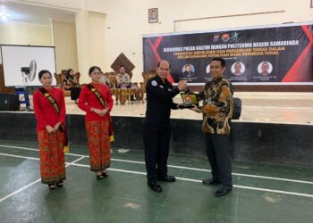 Bidhumas Polda Kaltim Gelar Sosialisasi dengan Tema Bijak dalam Bermedia Sosial di Politeknik Negeri Samarinda