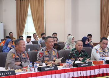 Tingkatkan Koordinasi Jelang Ops Lilin Mahakam 2022, Polda Kaltim Gelar Rakor Lintas Sektoral