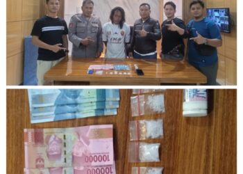 Polres Kutim Berhasil Amankan Seorang Pria Pemilik Narkotika Jenis Sabu